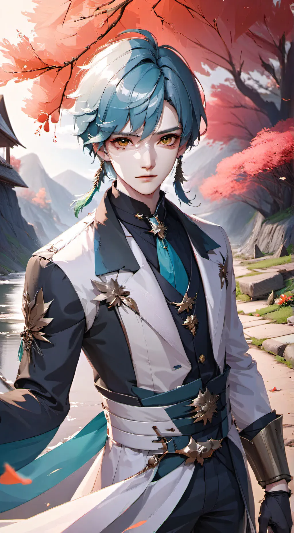 ai character: Micheal  background