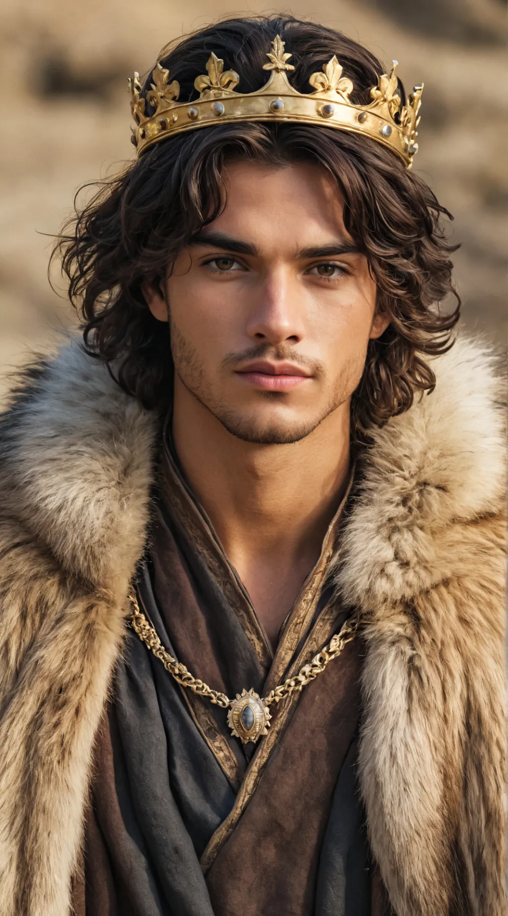 ai character: Arthur  background