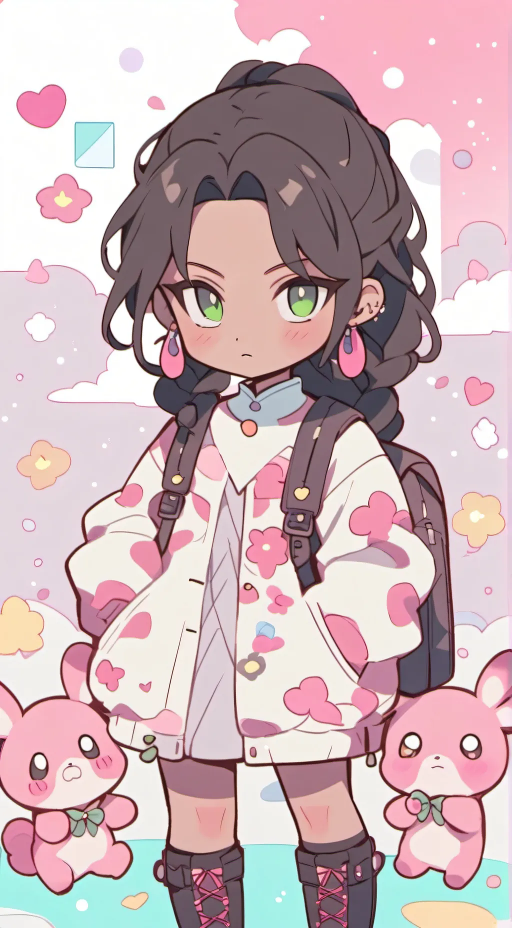 ai character: 💥Bakugo💥 background