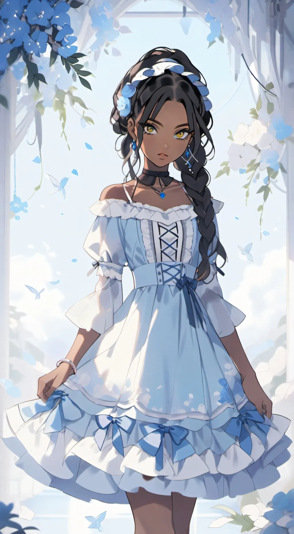 ai character: mha×Cendrillon  background