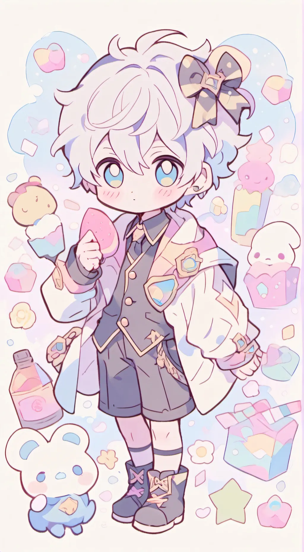 ai character: марк background