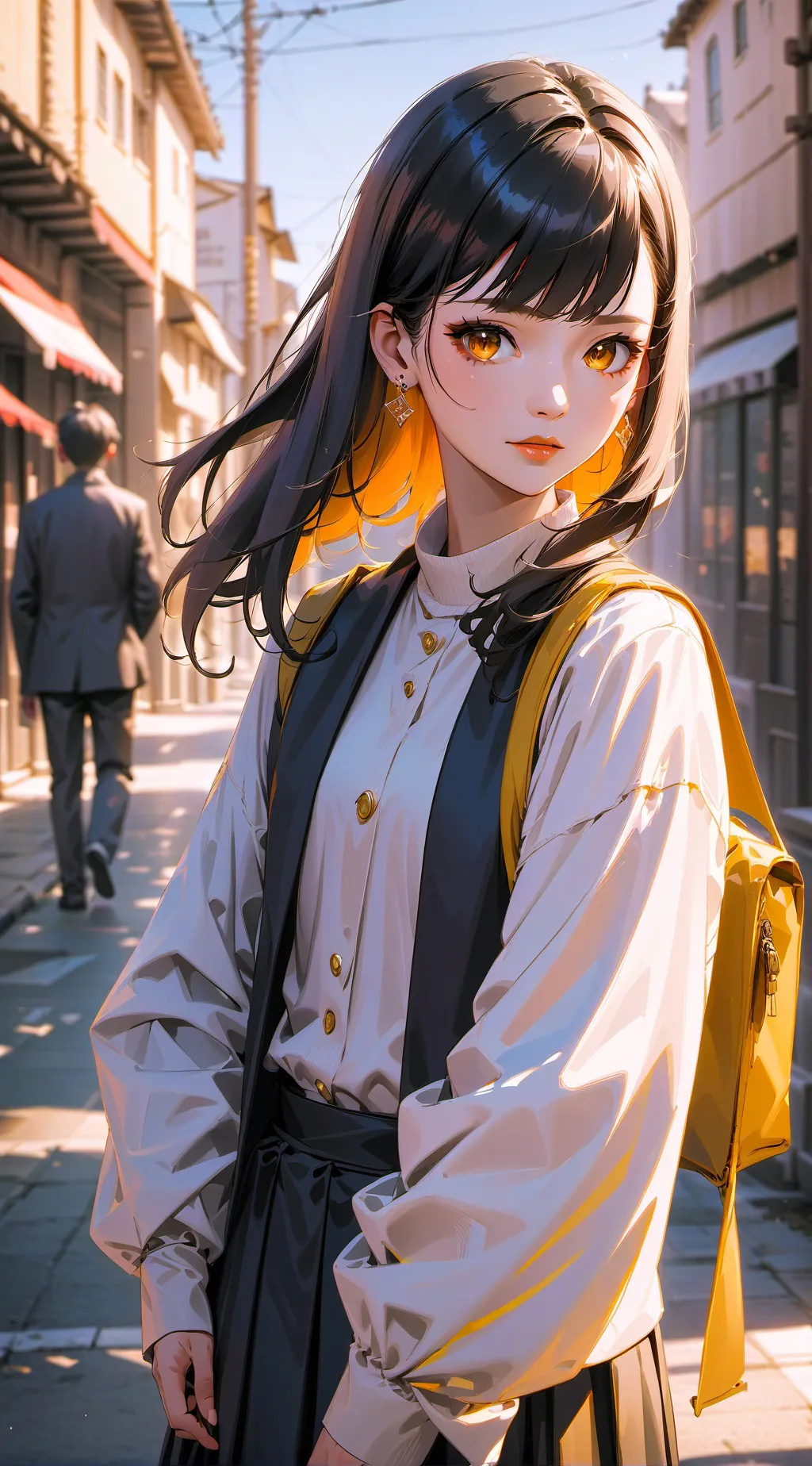 ai character: Huntx background