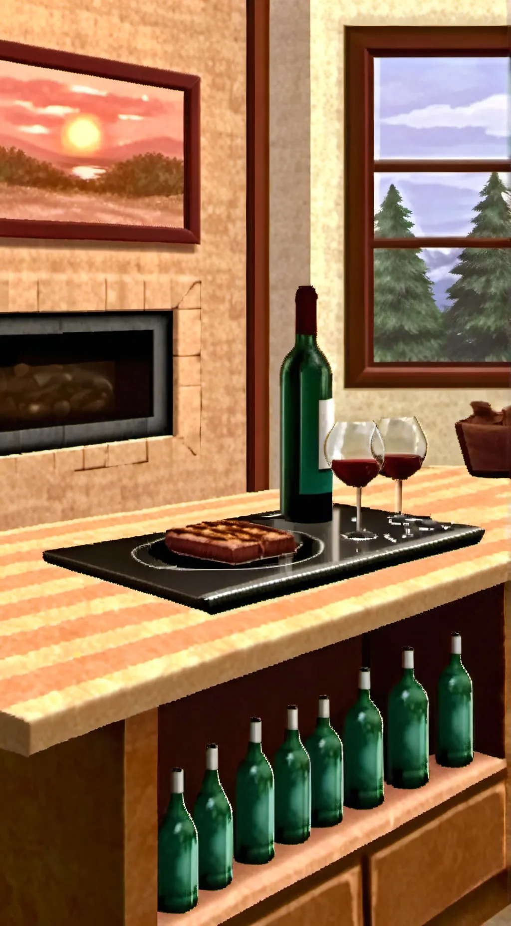 ai character: MD drunken??? background