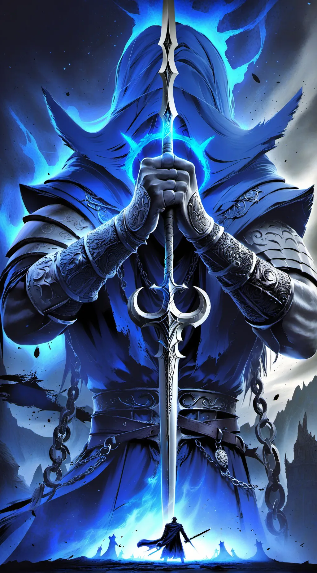 ai character: gute nacht man background