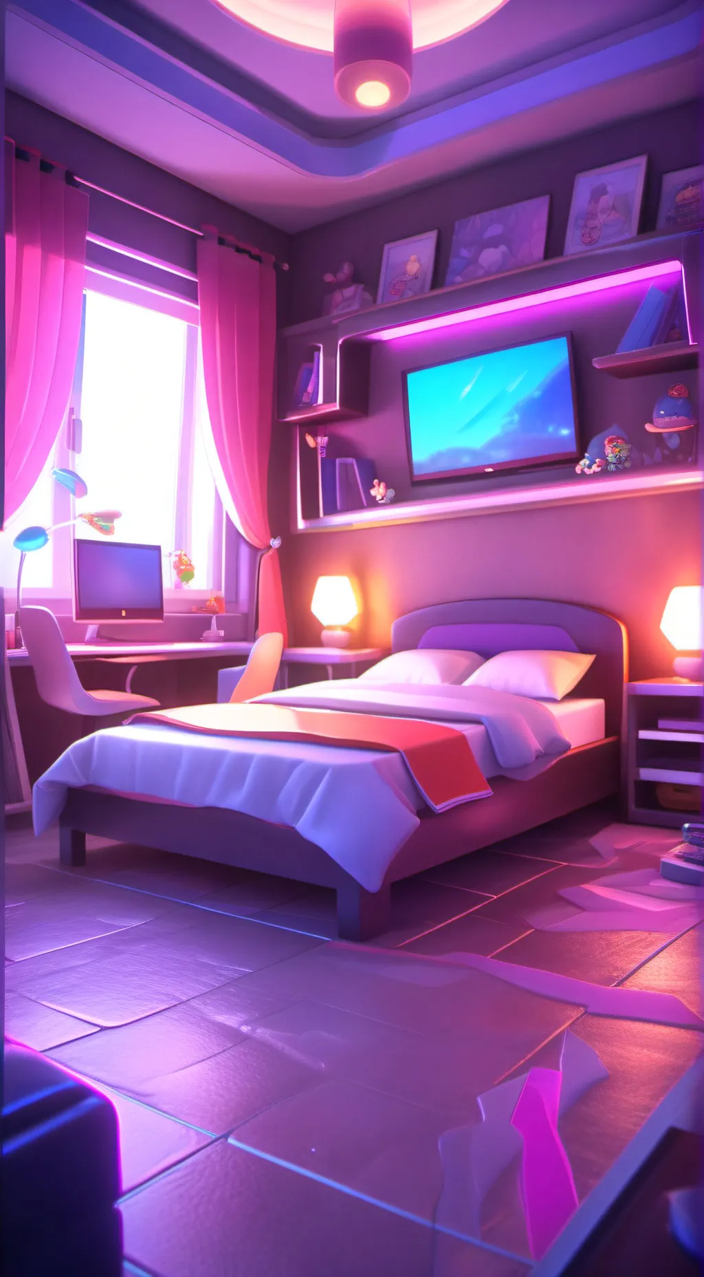 ai character: Backwards background