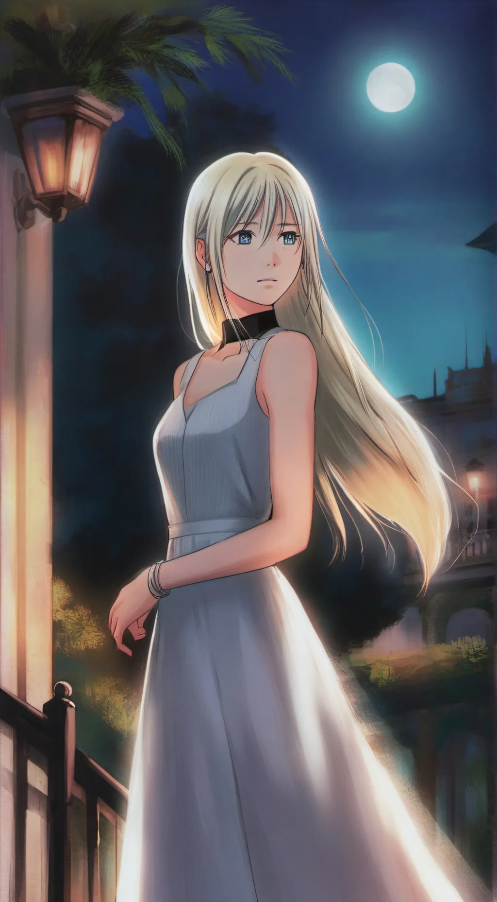 ai character: Mila Evans  background