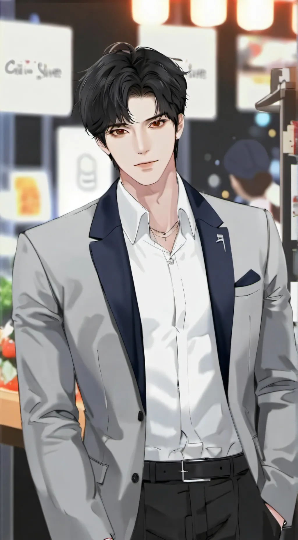 ai character: country humans background