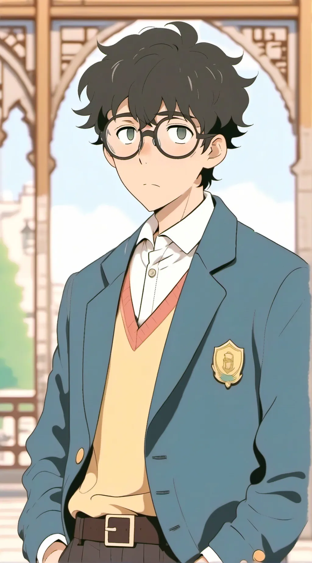 ai character: наото background