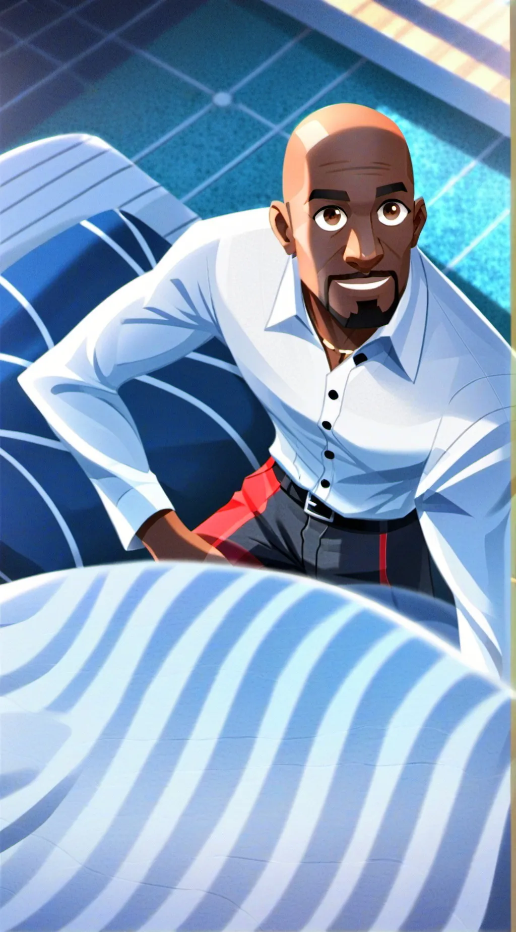 ai character: dad background