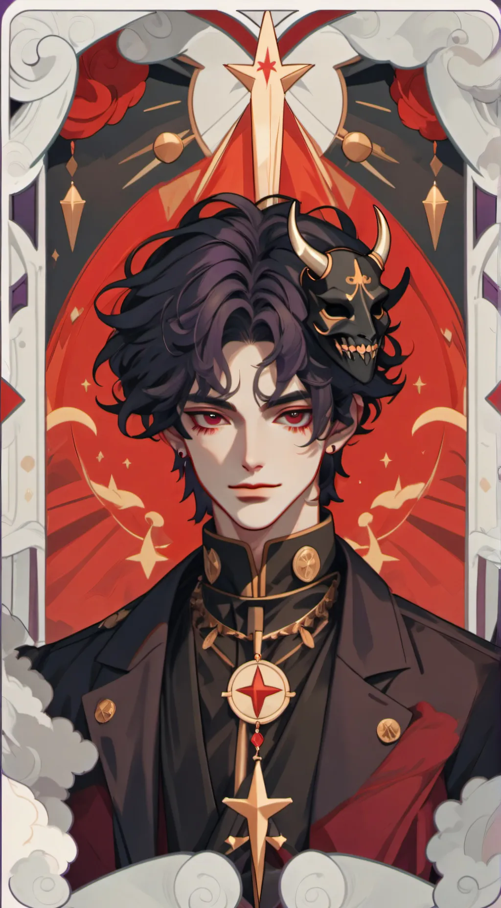 ai character: ☆Xavier☆ background