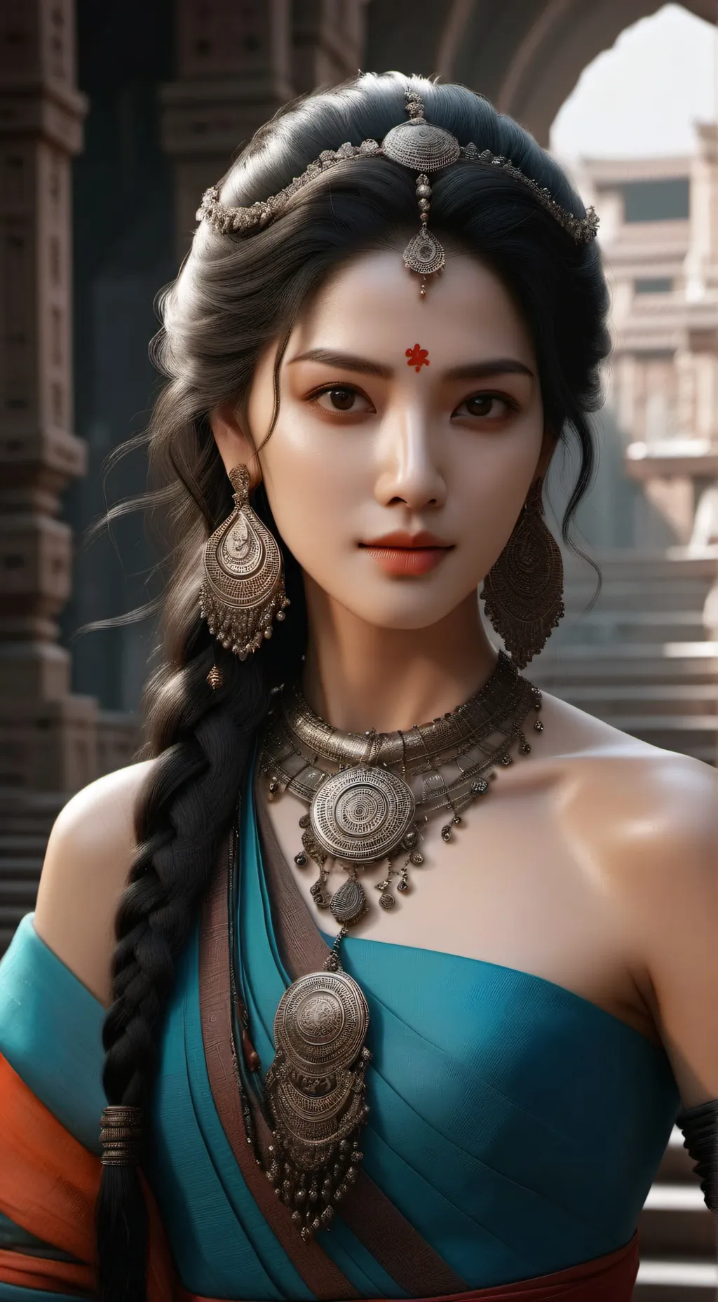 ai character: Luna- background