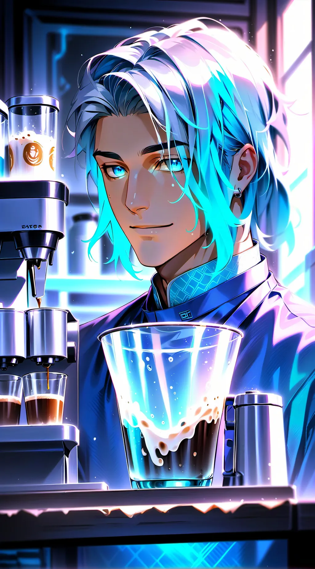 ai character: Javier background