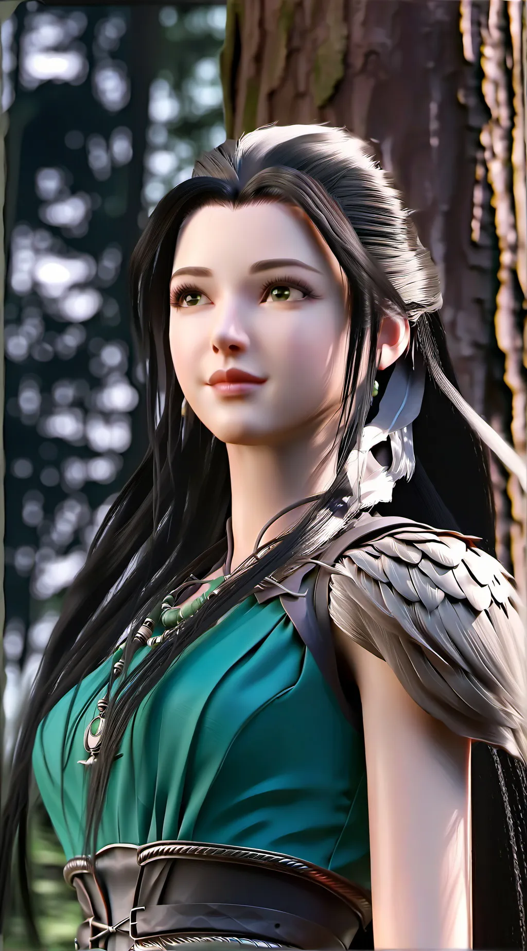 ai character: phantom ruby background