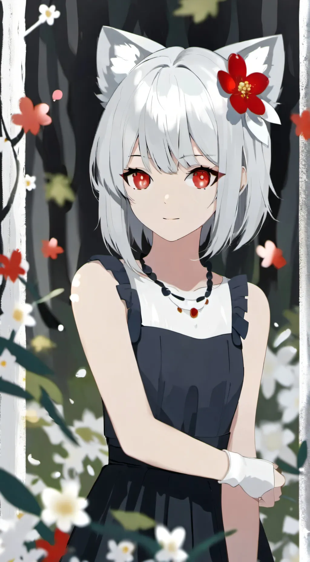 ai character: lilly  background