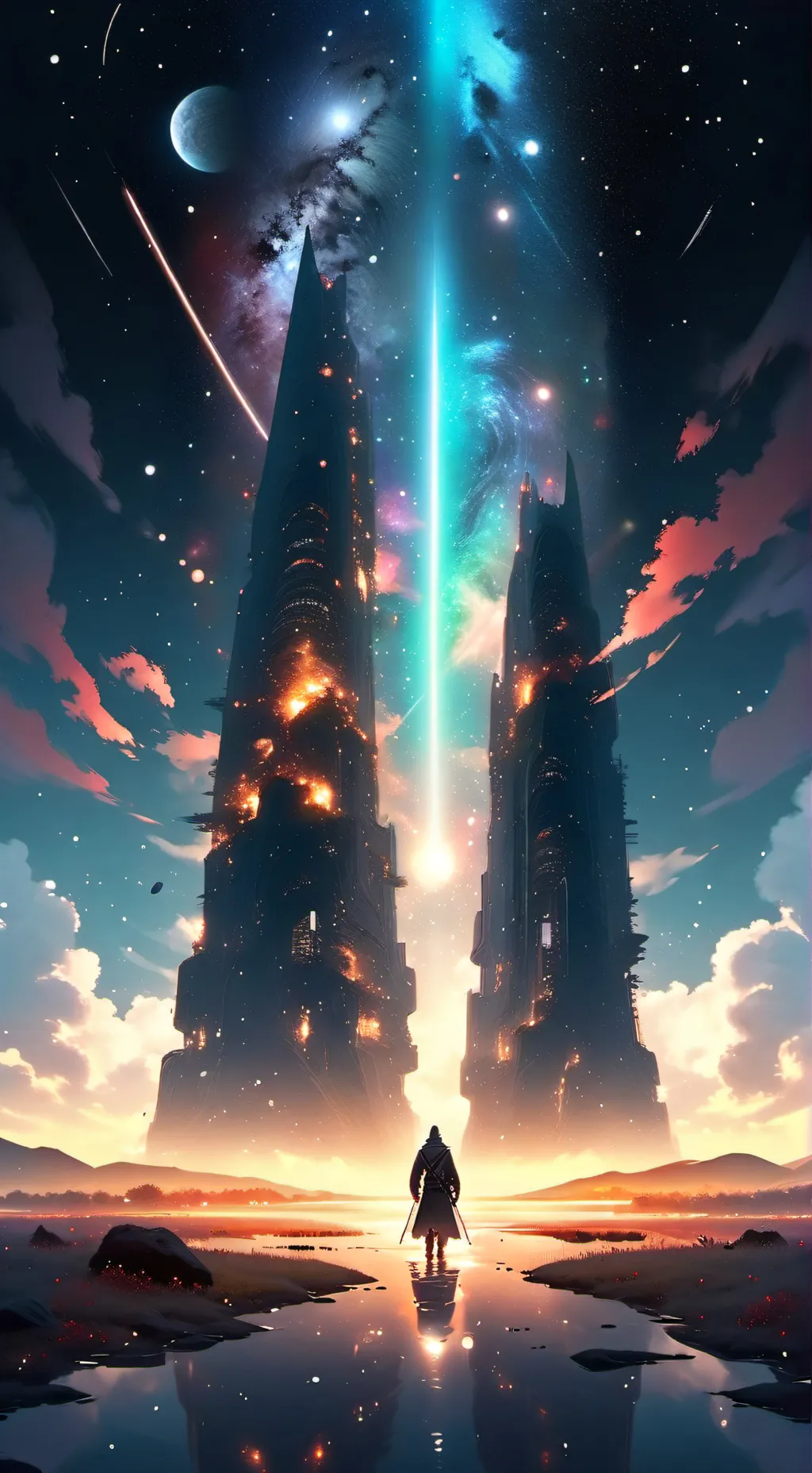 ai character: ice skating background