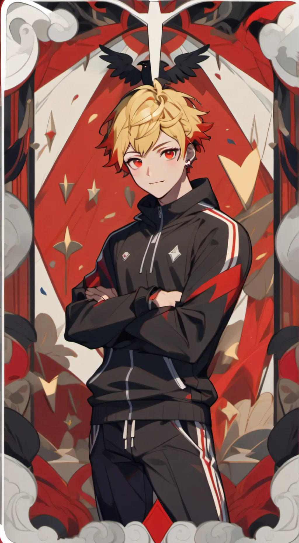 ai character: Crowie background