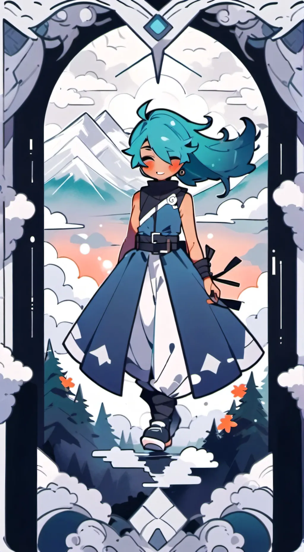 ai character: Michael  background