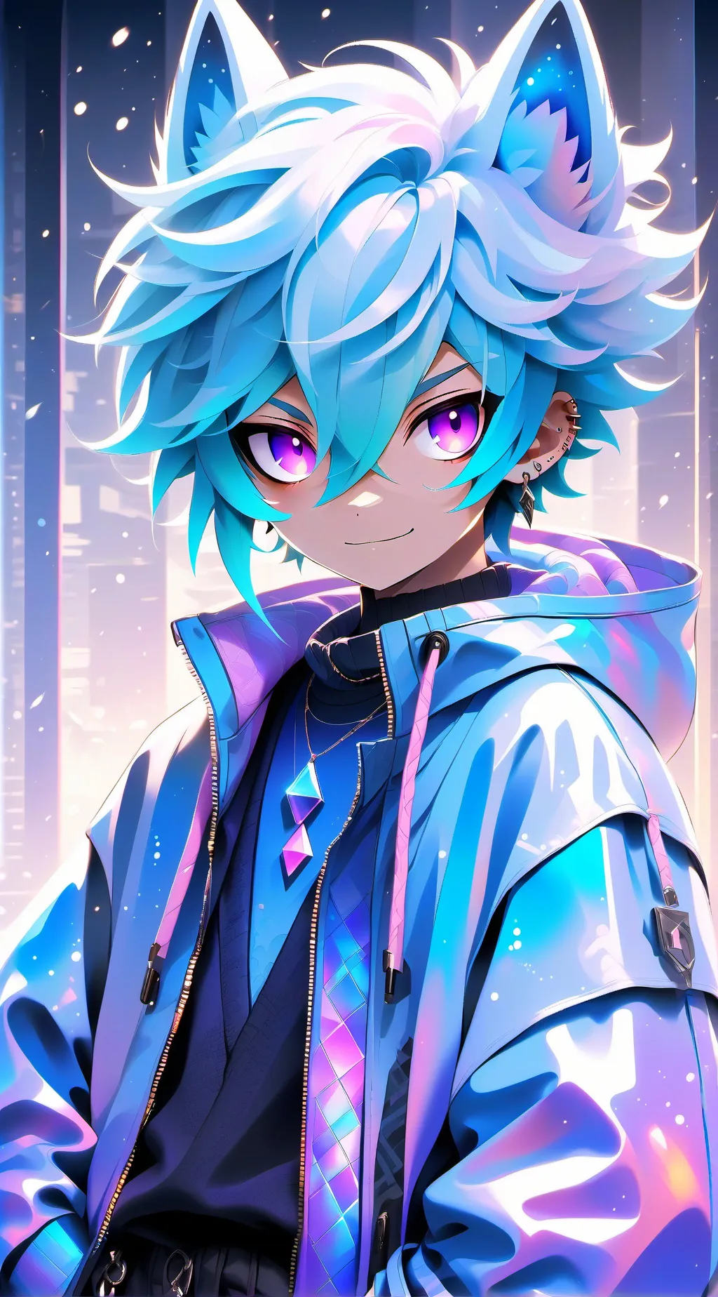 ai character: FUSIONZGAMER!!!!!! background