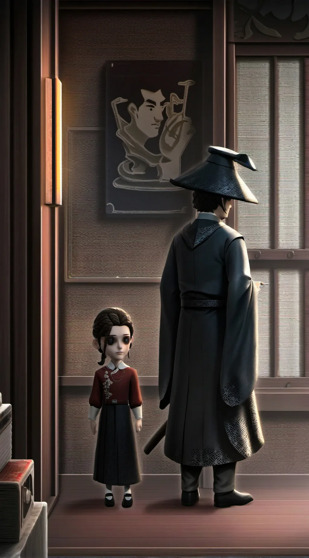 ai character: Tae background