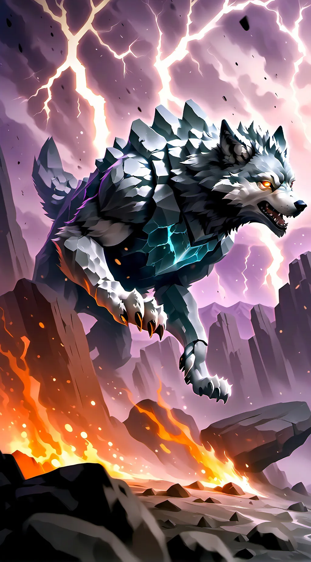 ai character: THE GROUP HEHE background