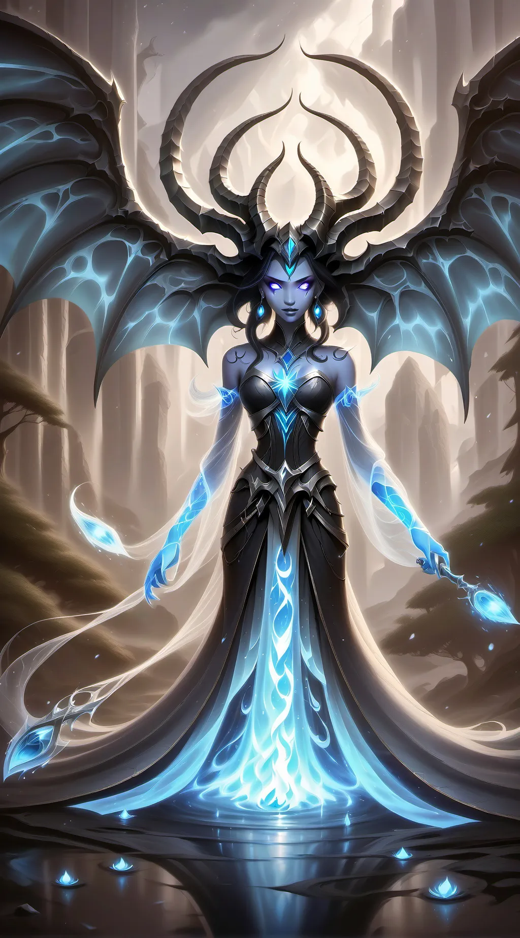 ai character: Katarine background