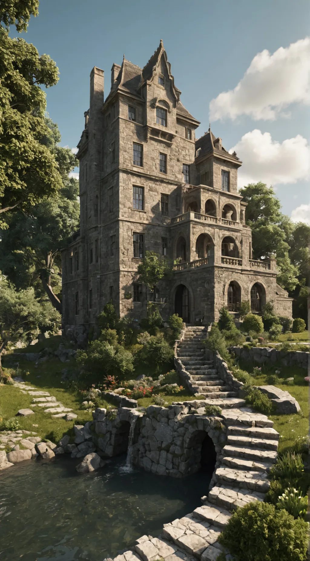 ai character: Mha confused  background