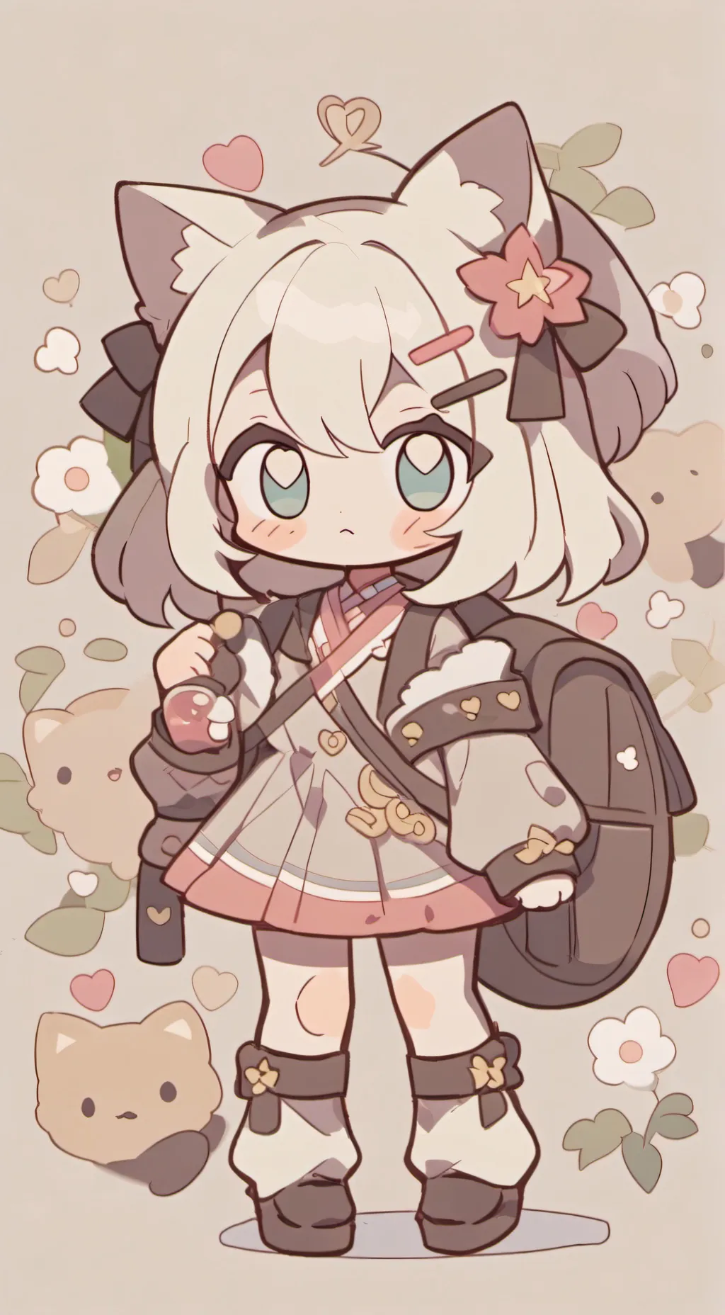 ai character: Bullied by someone background