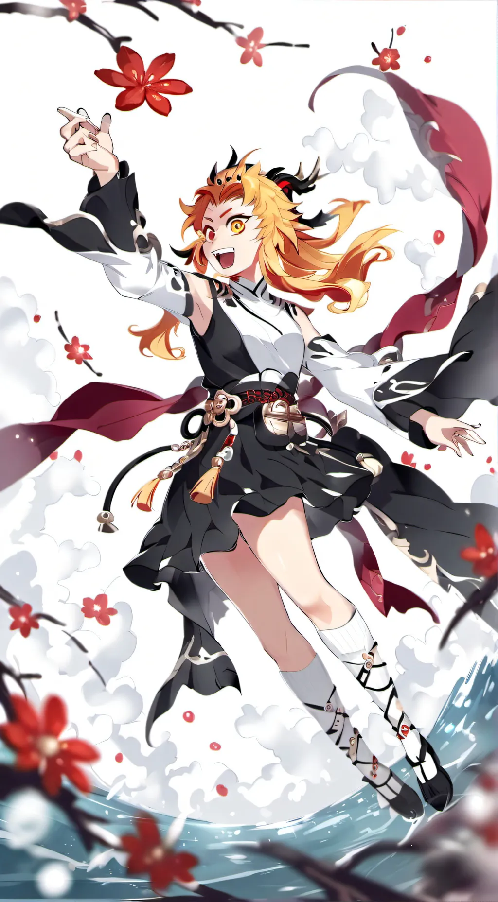 ai character: Luffy apartment ￼ background