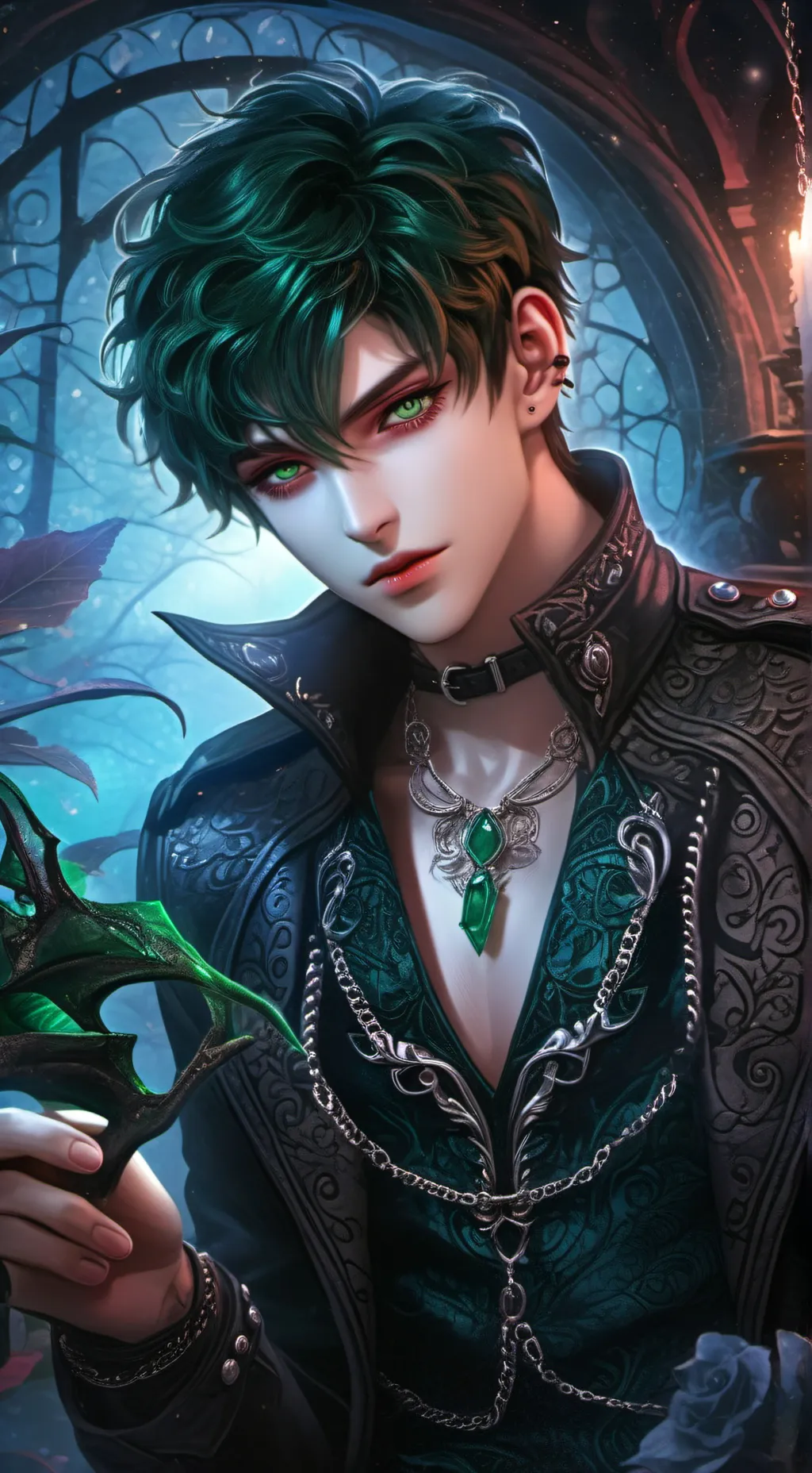 ai character: Alexander  background