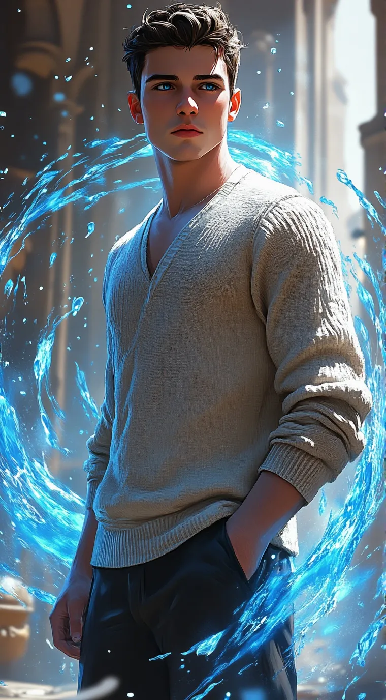 ai character: Zach background