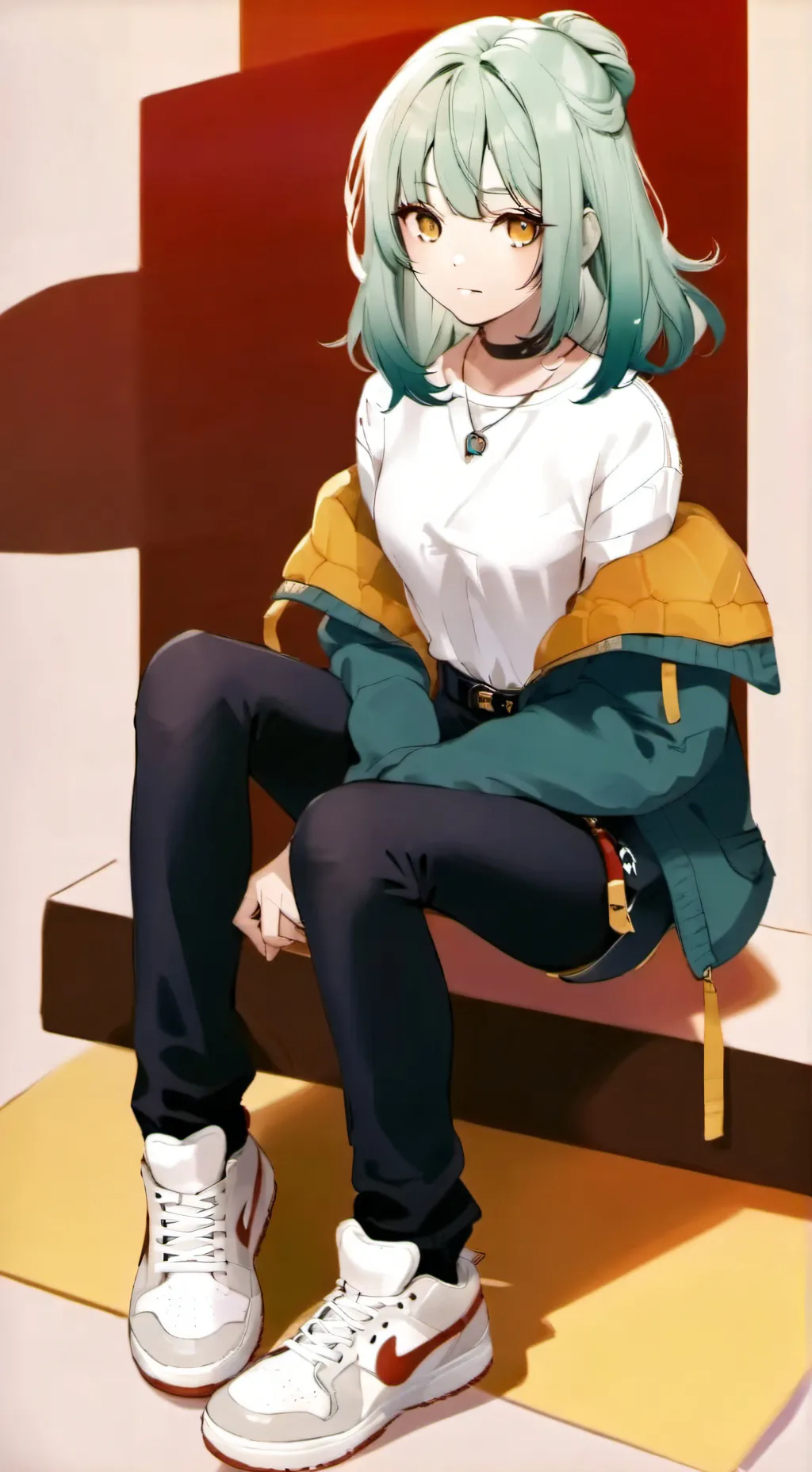 ai character: melody  background