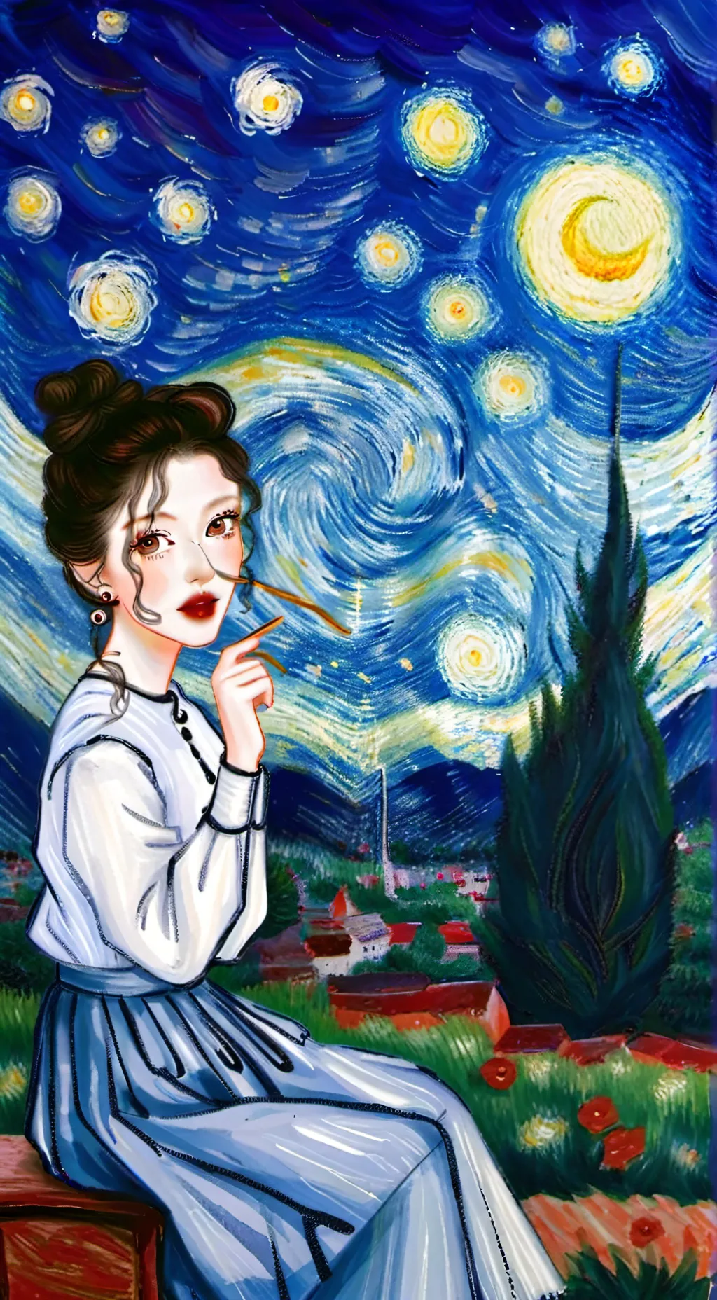 ai character: jordan background