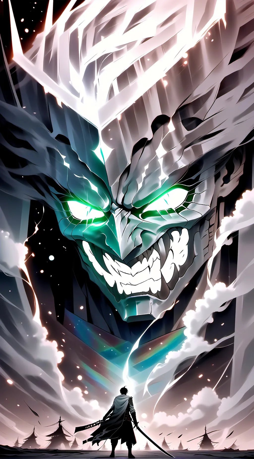 ai character: alien king background