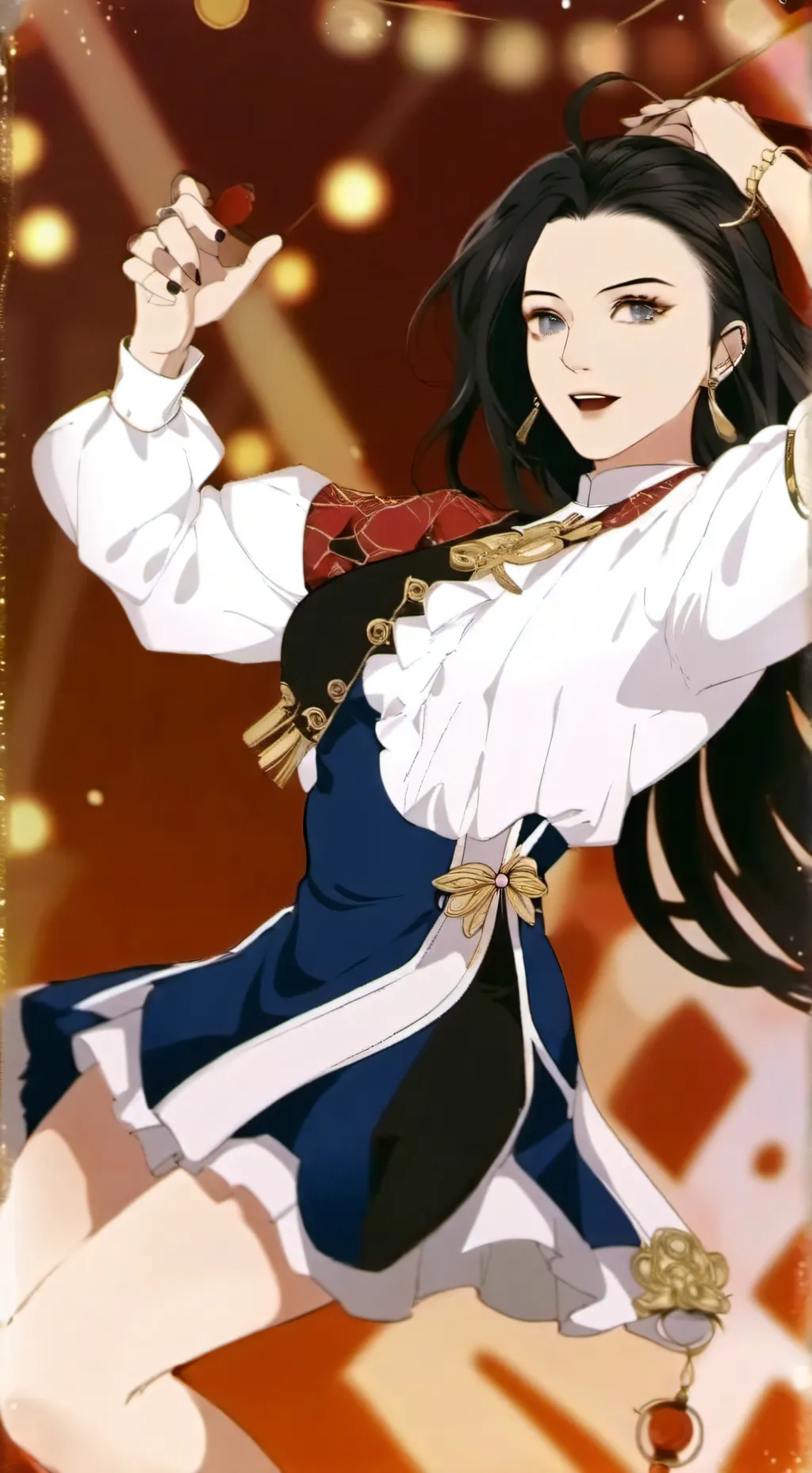 ai character: Ashley background