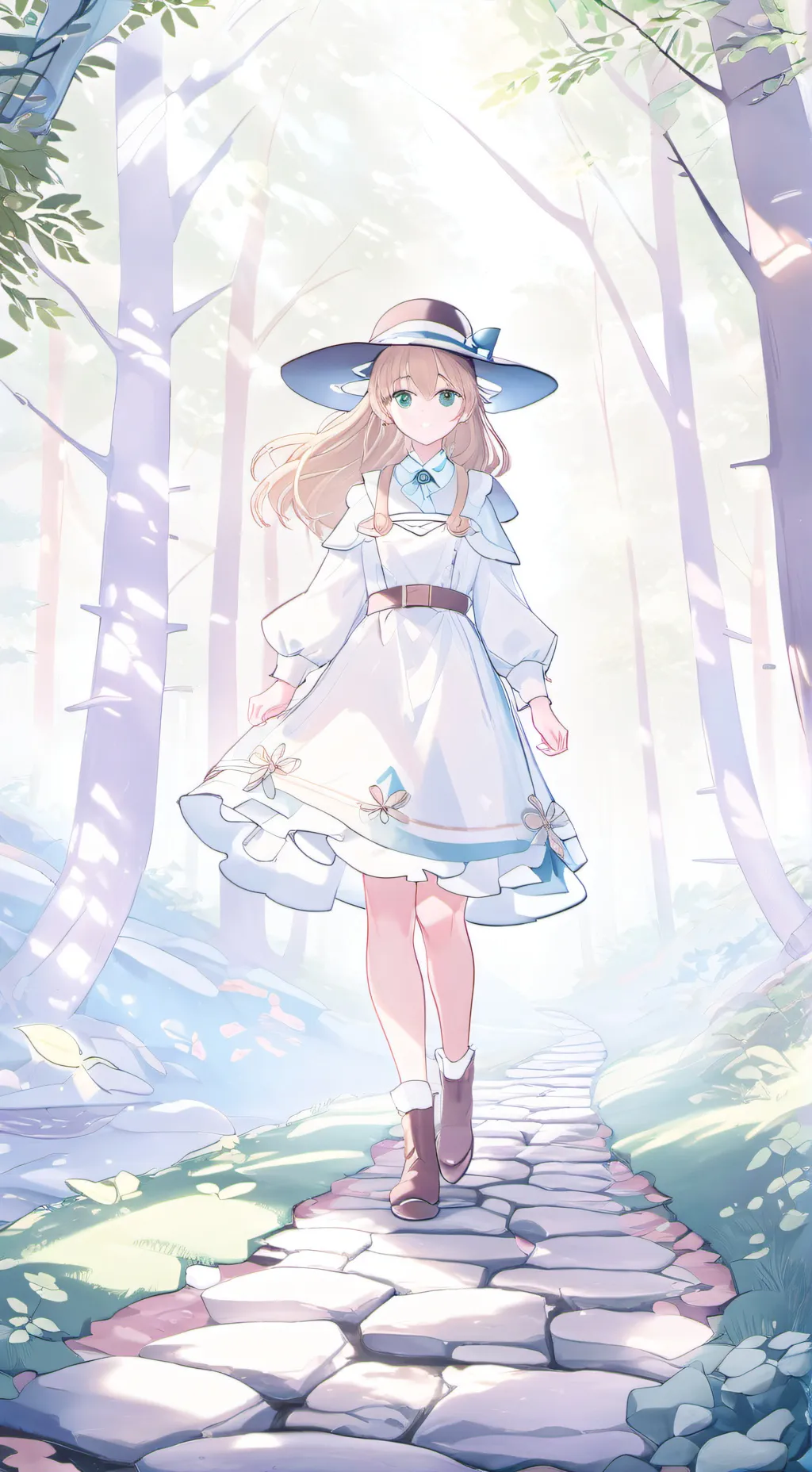 ai character: Aphmau crew|remake background