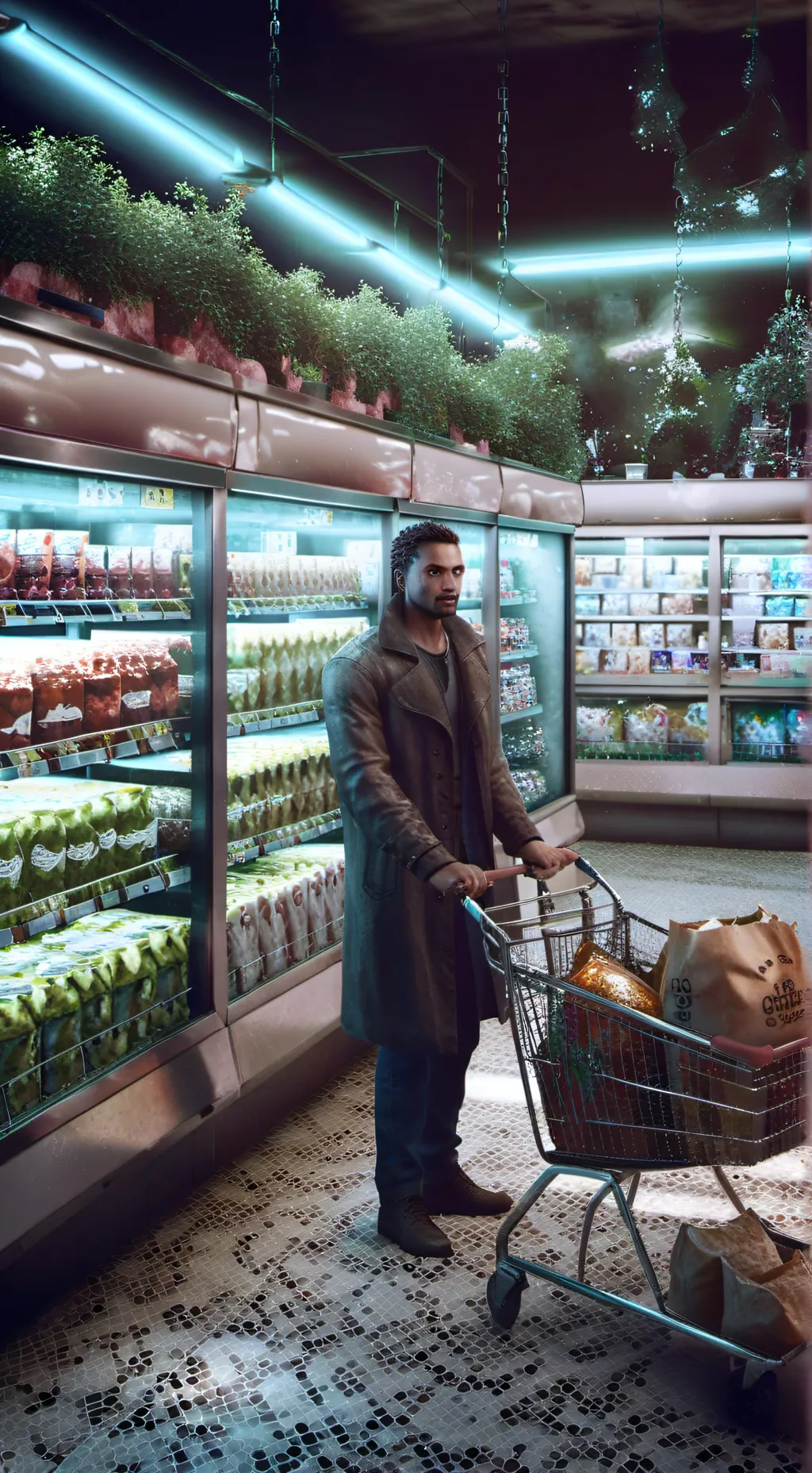 ai character: Karen shopper  background