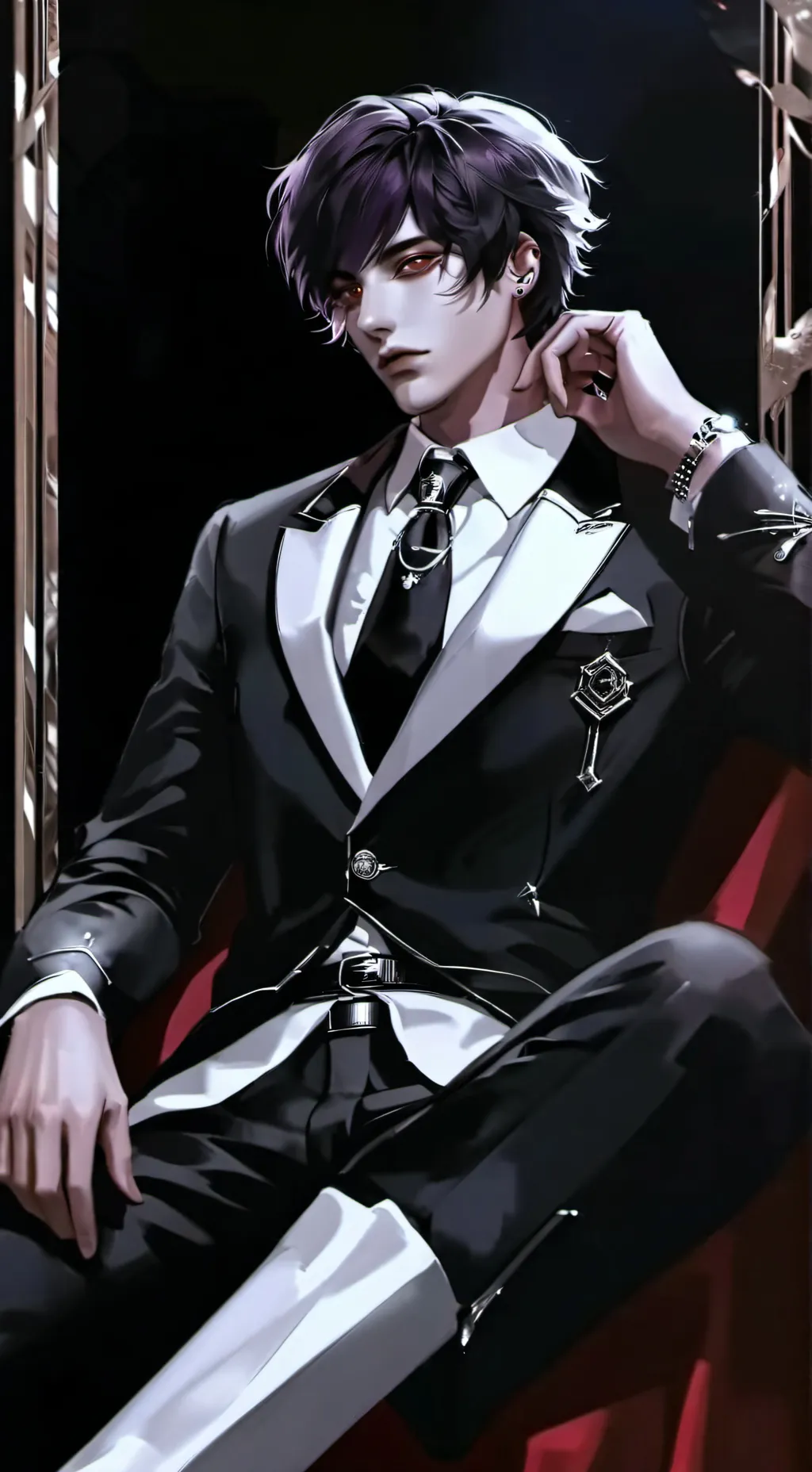 ai character: Benson  background