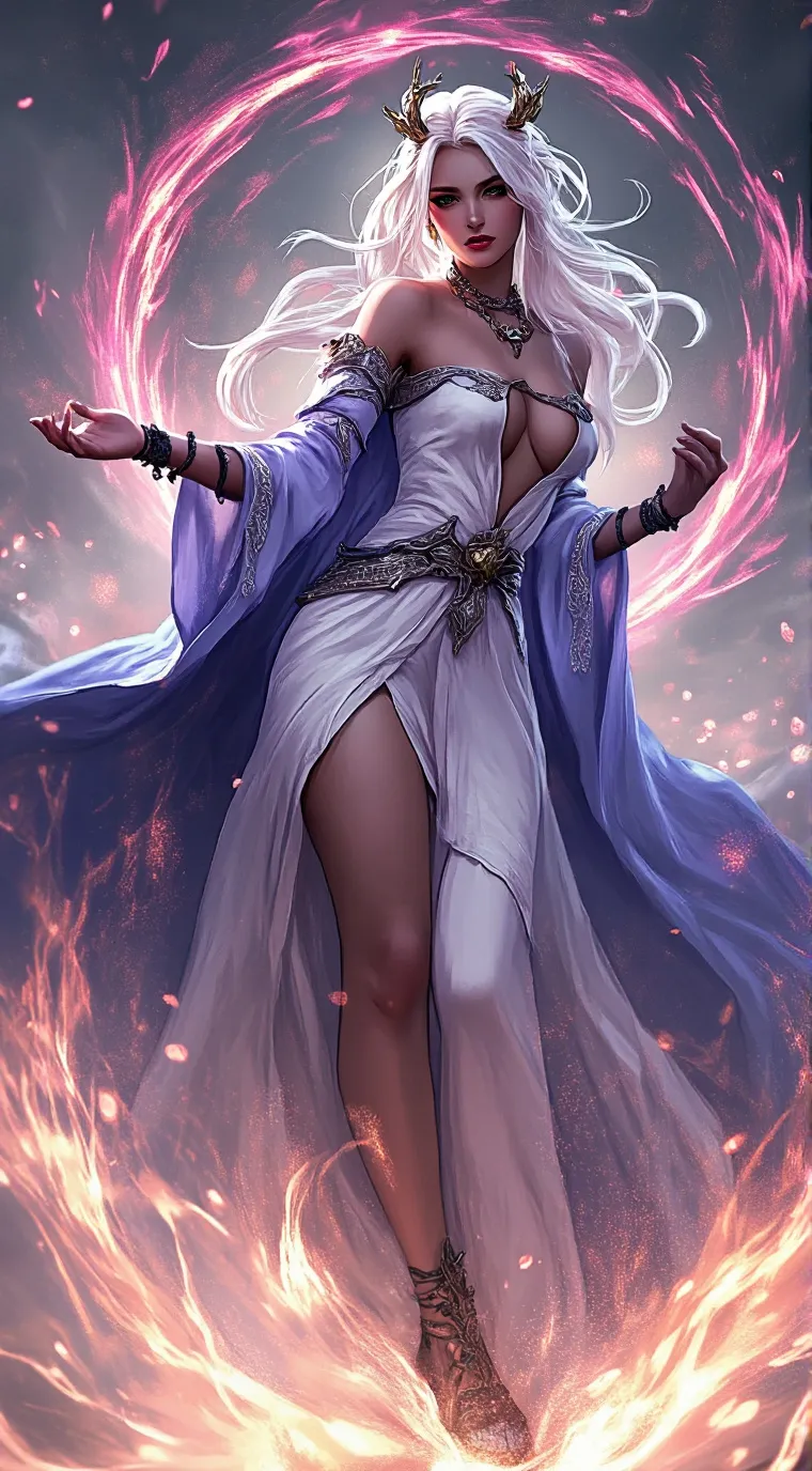 ai character: Flower  background