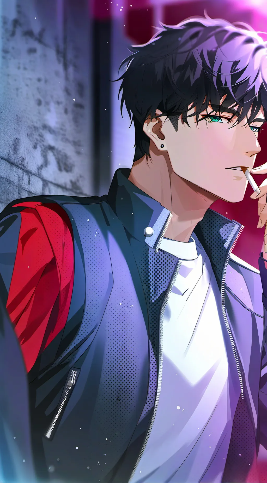 ai character: Aaron background