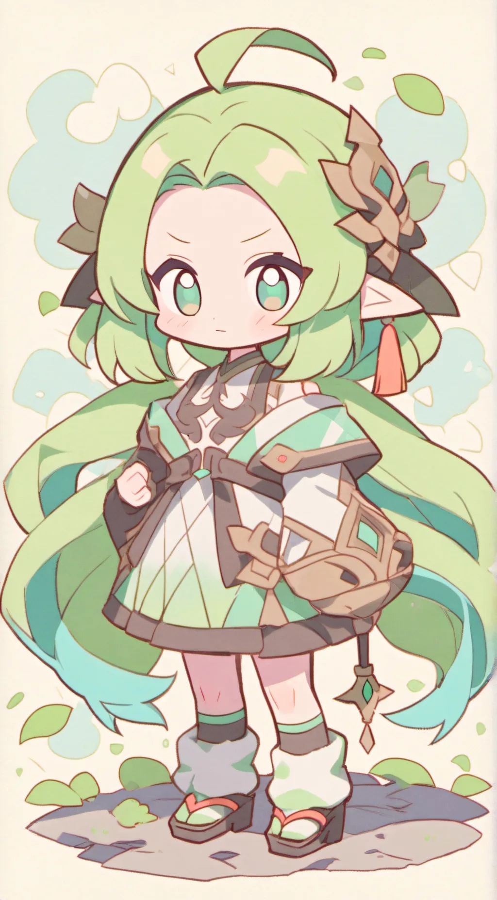 ai character: Pick me Girl Alixe background