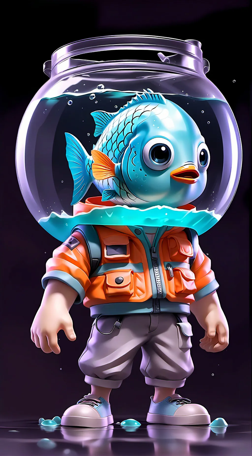 ai character: Finn^^ background