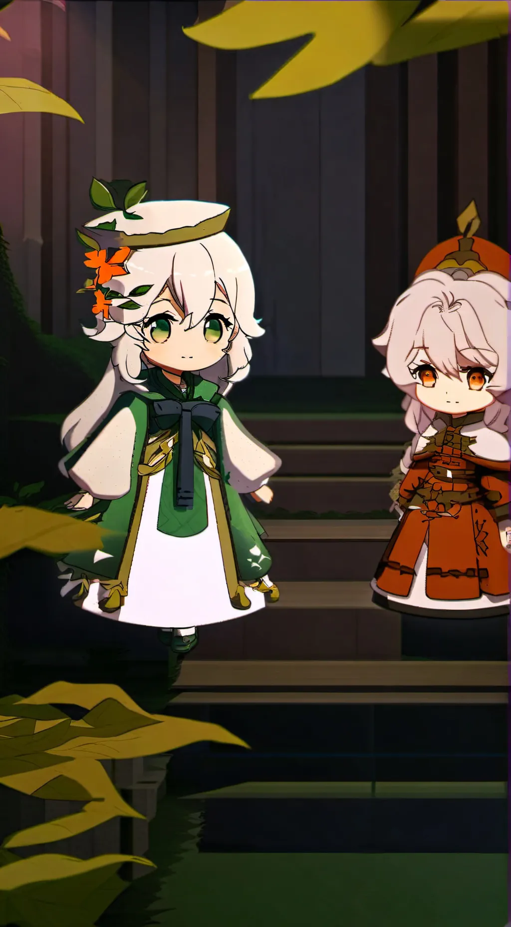 Talkie AI - Chat with Leafia and Scarlet