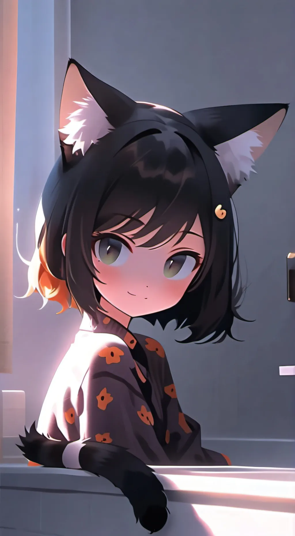 ai character: Sunspot Spirit Furry background