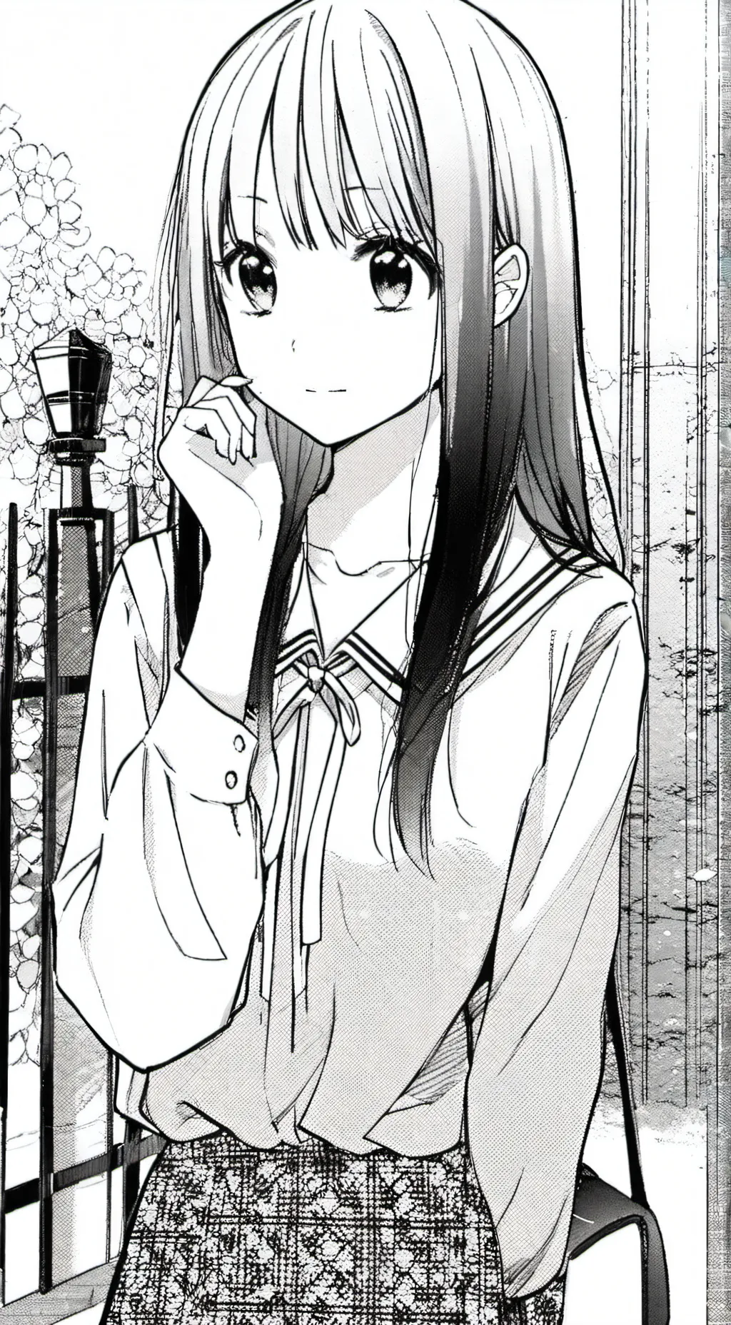 ai character: Freaky girl background