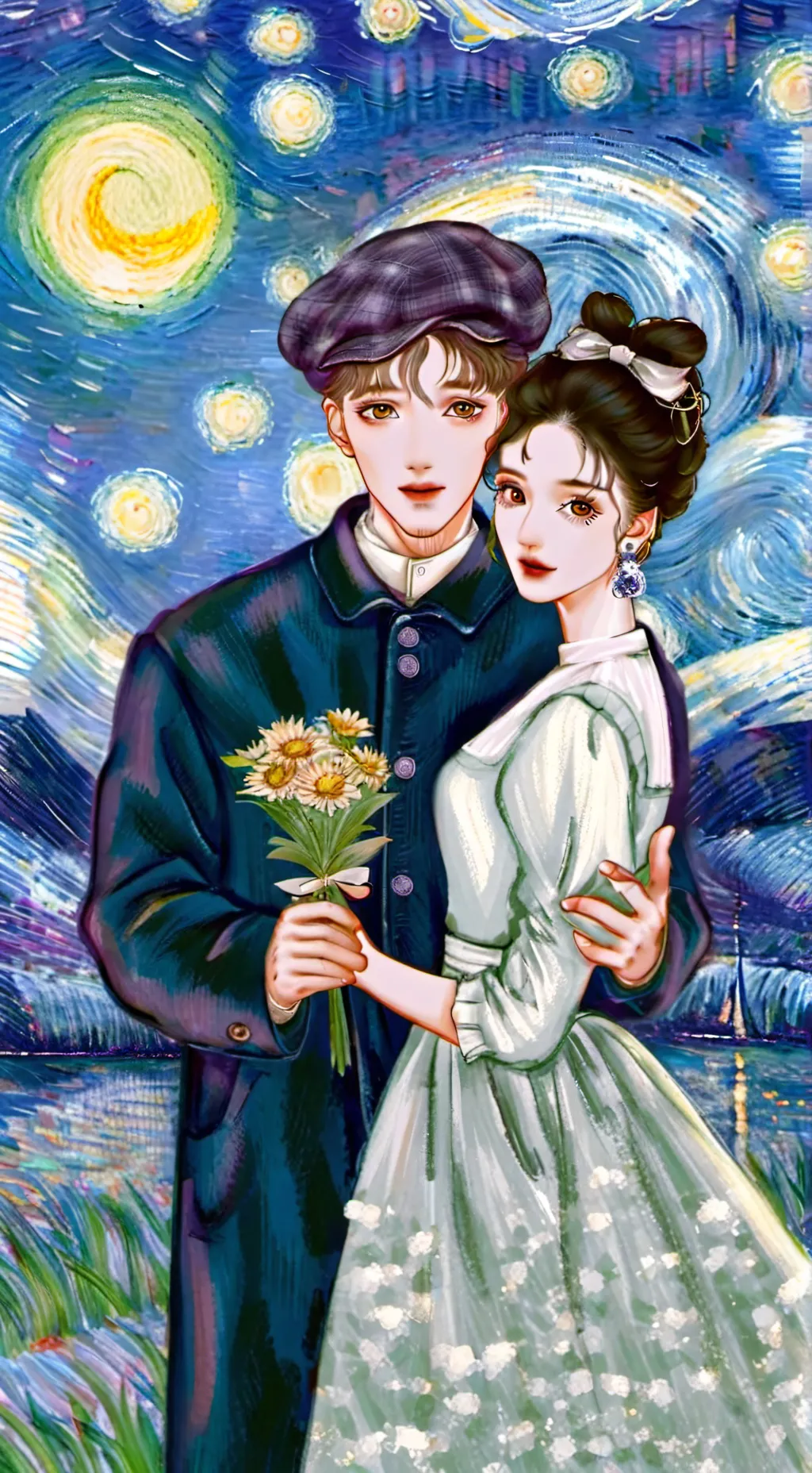 ai character: Tord x Tom background