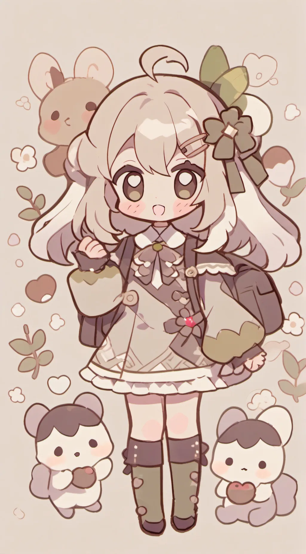 ai character: Capy background