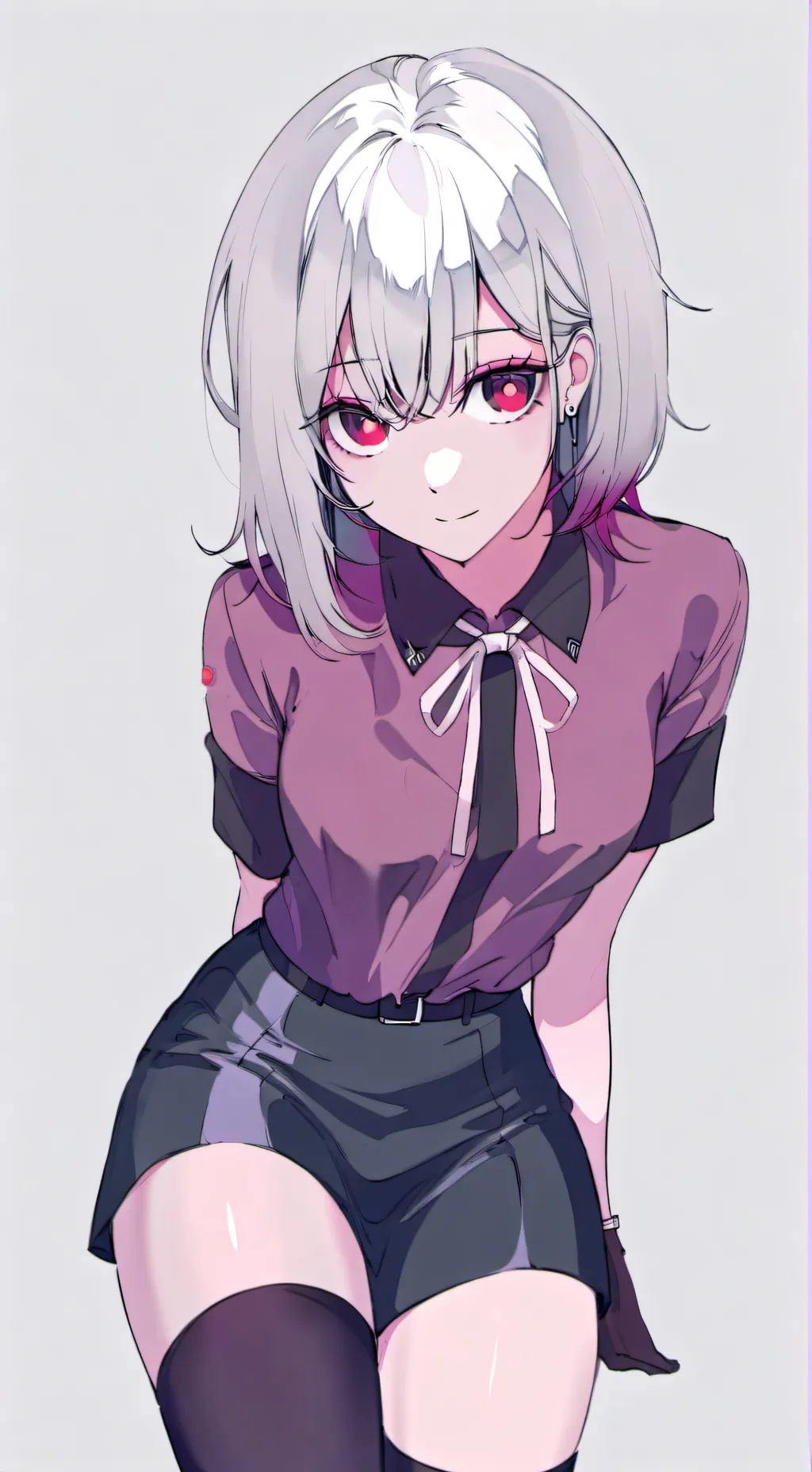 ai character: sara~ background