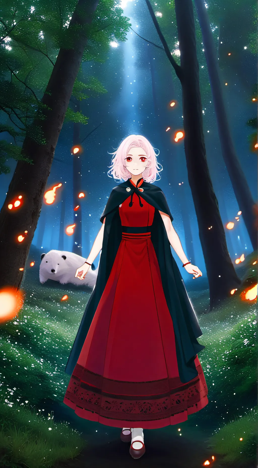 ai character: Liliana Bellontlhe background