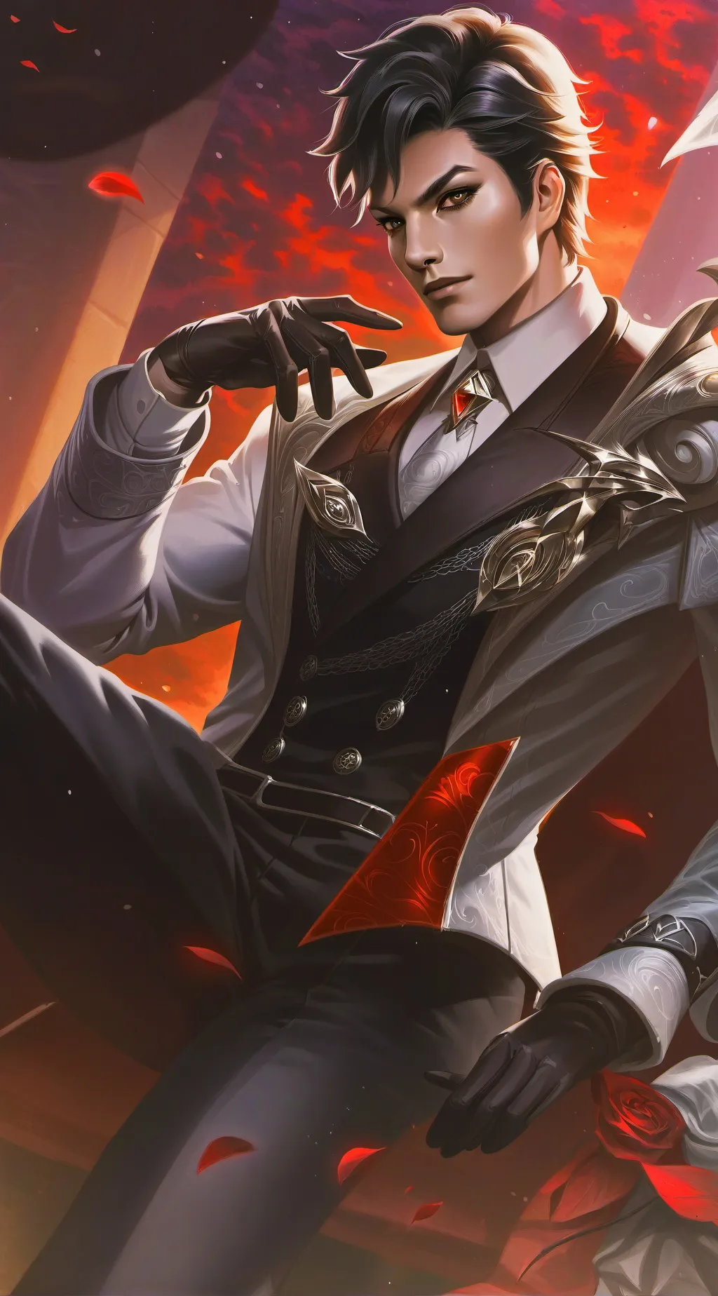 ai character: Remington Smith  background