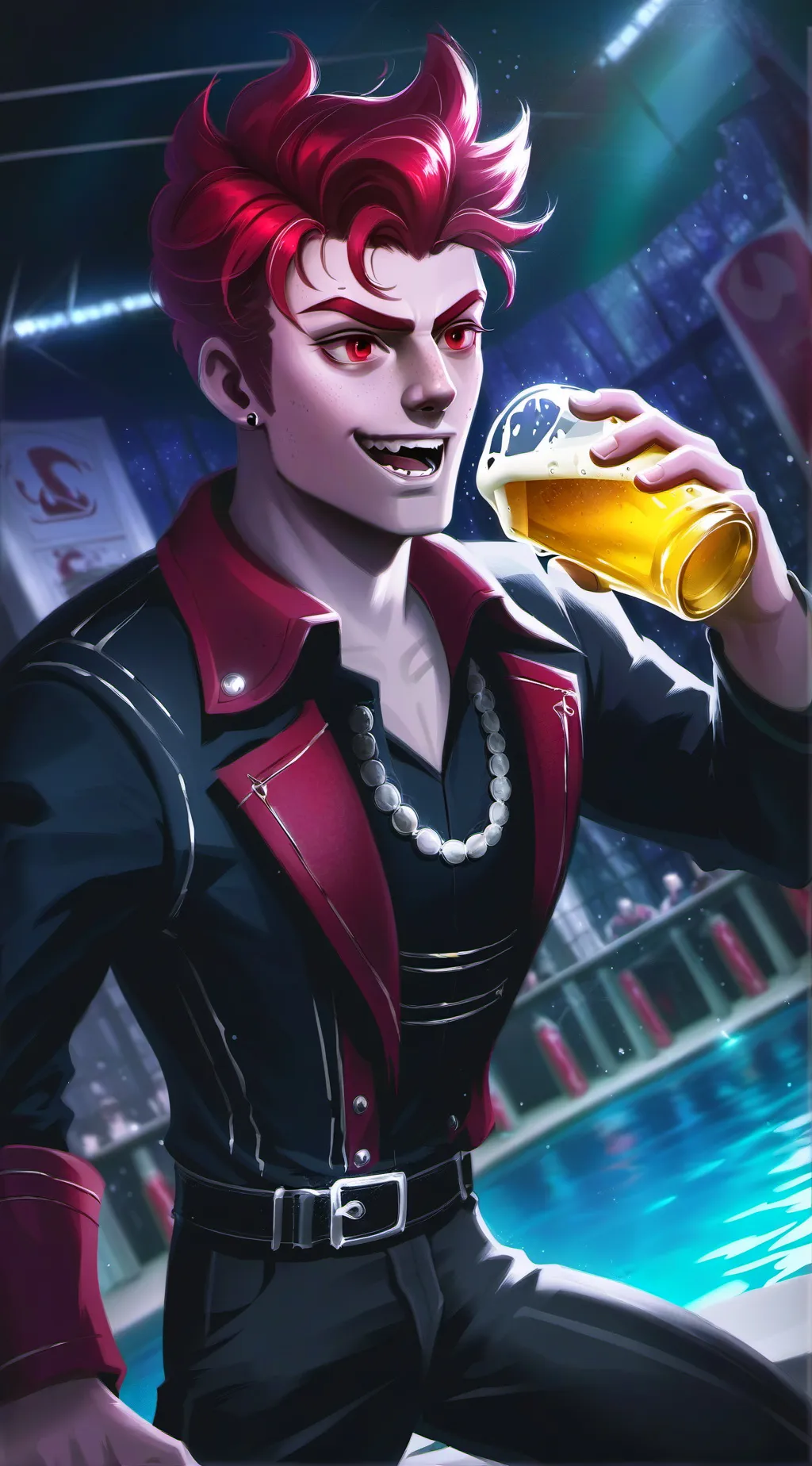 ai character: Tord  background